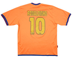 2006-07 FC BARCELONA *RONALDINHO* SHIRT XXL