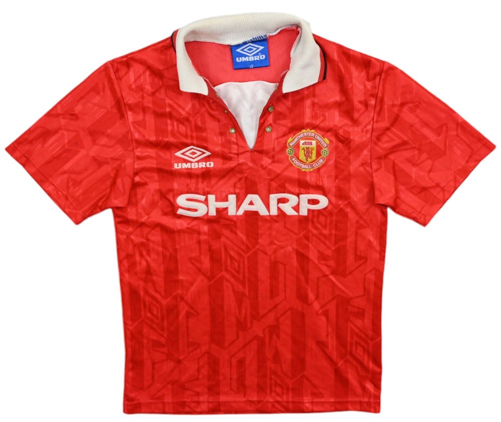 1992-94 MANCHESTER UNITED SHIRT L. BOYS