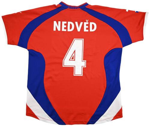 2000-02 CZECH REPUBLIC *NEDVED* SHIRT XL