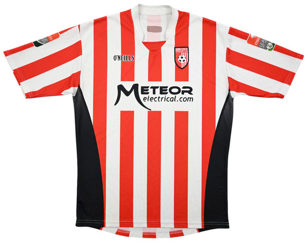 2008-09 DERRY CITY SHIRT L