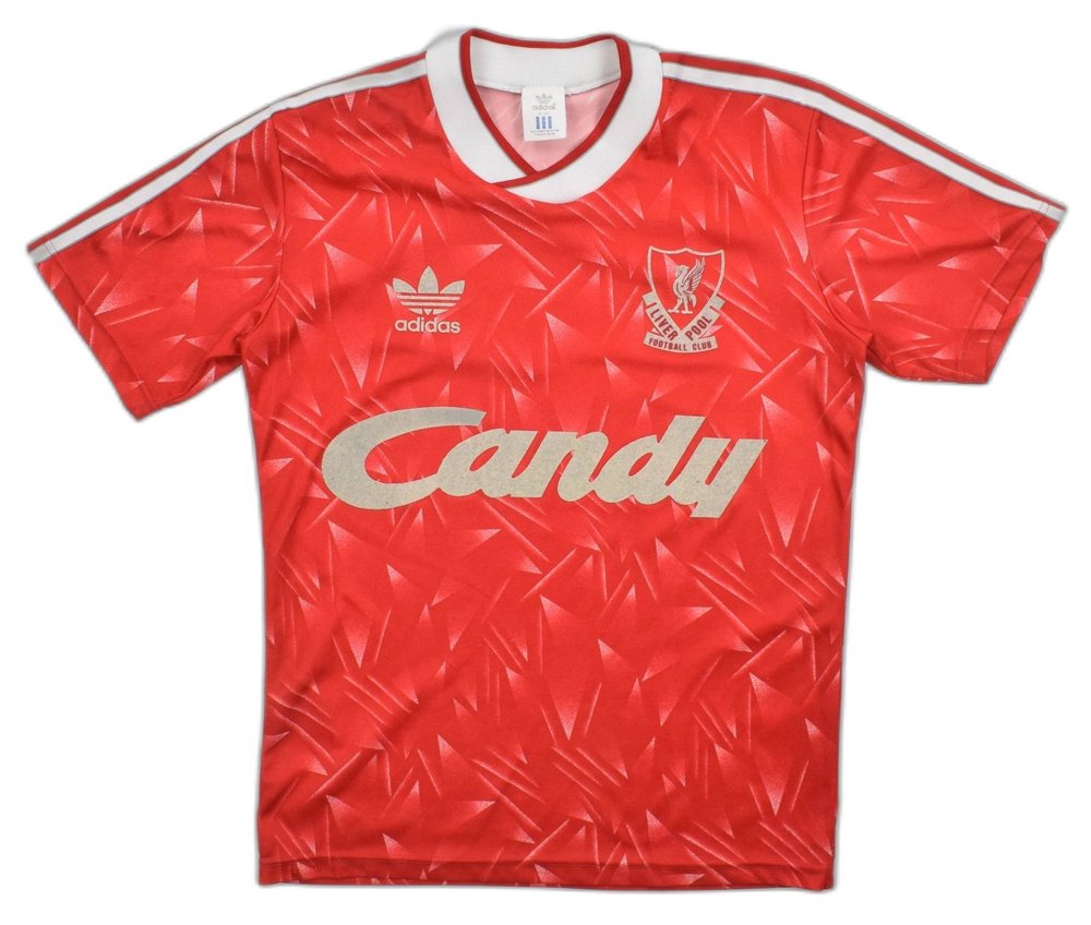 1989-91 LIVERPOOL SHIRT S