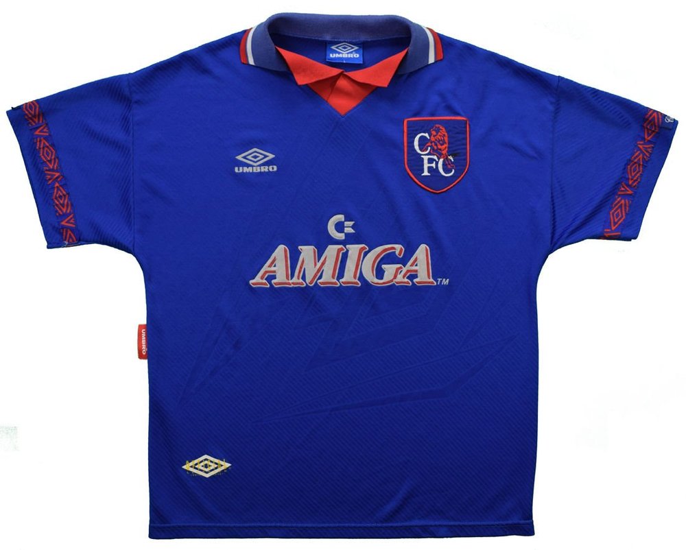 1993-94 CHELSEA LONDON SHIRT XL