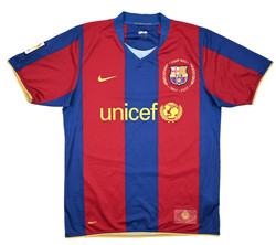 2007-08 FC BARCELONA SHIRT M