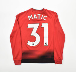 2018-19 MANCHESTER UNITED *MATIC* SHIRT M. BOYS