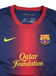 2012-13 FC BARCELONA SHIRT XL. BOYS