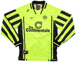 1996-97 BORUSSIA DORTMUND LONGSLEEVE XL. BOYS 