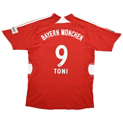 2007-08 BAYERN MUNCHEN *TONI* SHIRT S/ XL. BOYS