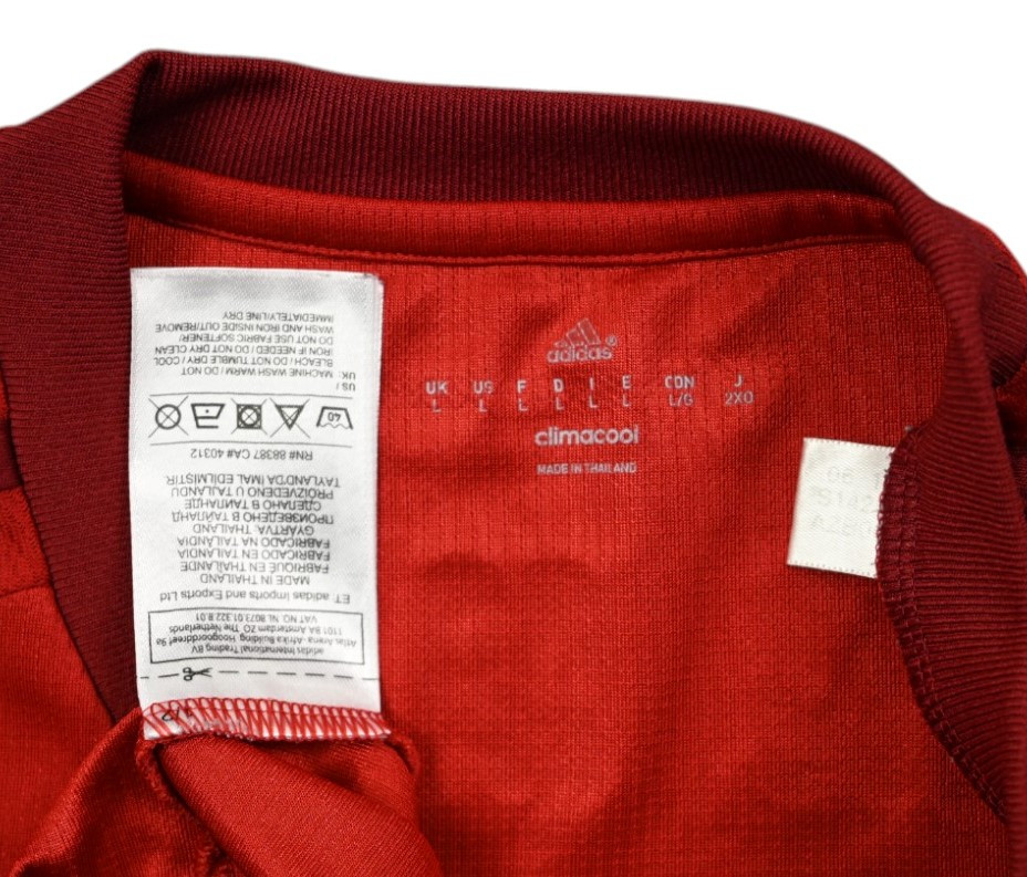 2015-16 BAYERN MUNCHEN *ALONSO* SHIRT L