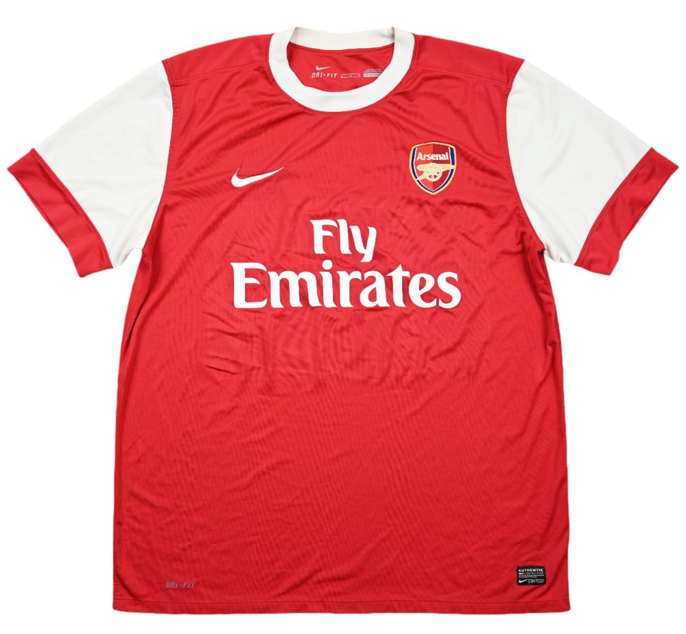 2010-11 ARSENAL LONDON SHIRT XL