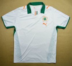 2008-09 IVORY COAST SHIRT L