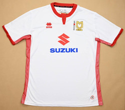 2017-18 MILTON KEYNES DONS SHIRT 3XL