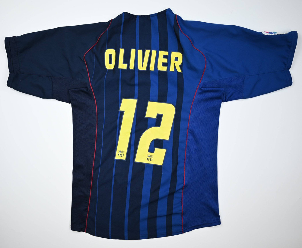 2004-05 FC BARCELONA *OLIVIER* KOSZULKA S
