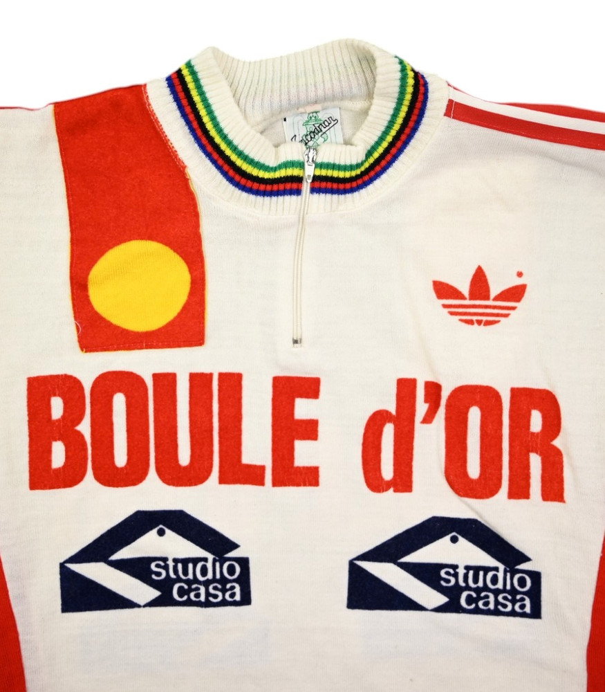 ADIDAS VINTAGE BOULE D'OR KOSZULKA KOLARSKA L