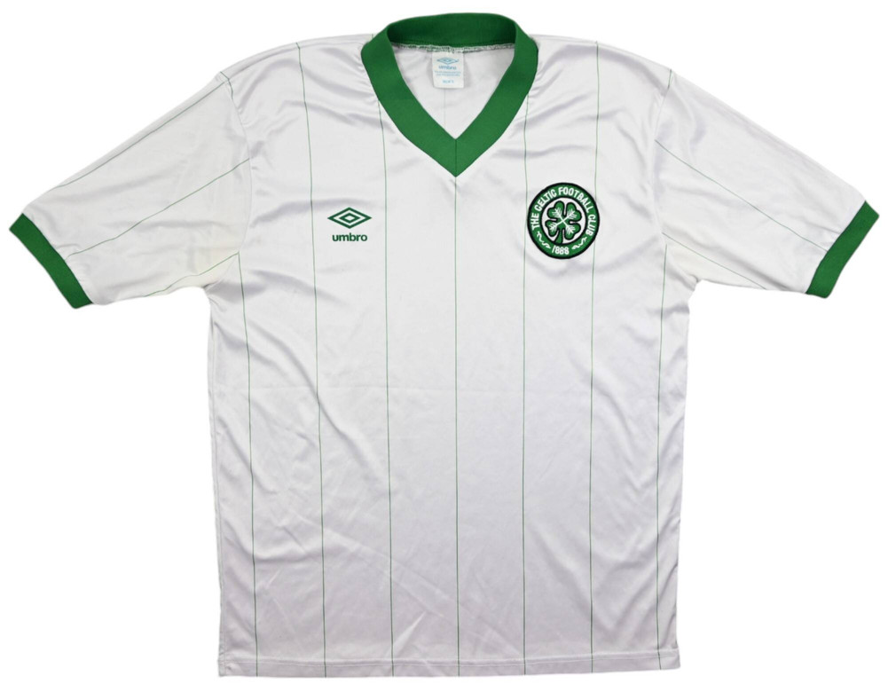 1982-83 CELTIC GLASGOW SHIRT L