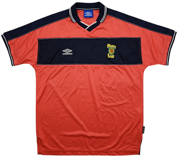 1999-00 SCOTLAND SHIRT XL