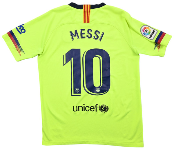 2018-19 BARCELONA *MESSI* SHIRT XL. BOYS