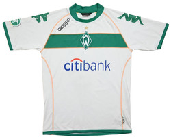 2008-09 WERDER BREMEN *STALLBAUM* SHIRT XL