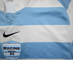 RACING METRO 92 RUGBY KOSZULKA L