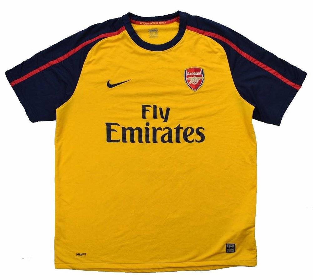 2008-09 ARSENAL LONDON *FABREGAS* SHIRT XL