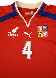 2000-02 CZECH REPUBLIC *NEDVED* SHIRT L