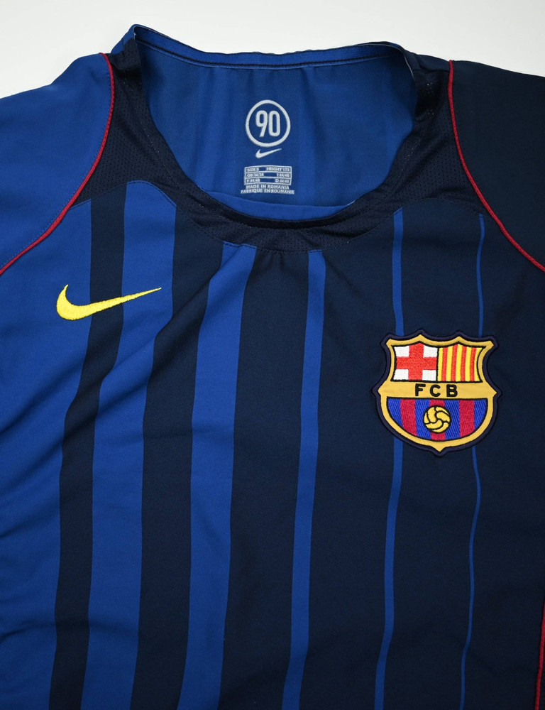 2004-05 FC BARCELONA *OLIVIER* SHIRT S