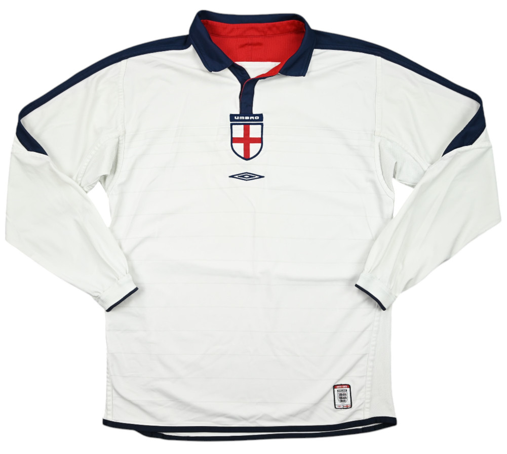 2003-05 ENGLAND LONGSLEEVE SHIRT M