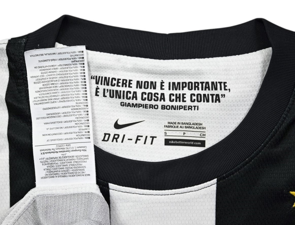 2012-13 JUVENTUS *PIRLO* SHIRT S