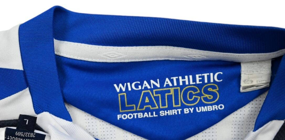 2007-08 WIGAN ATHLETIC SHIRT L