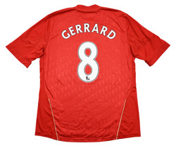 2010-12 LIVERPOOL *GERRARD* SHIRT XL