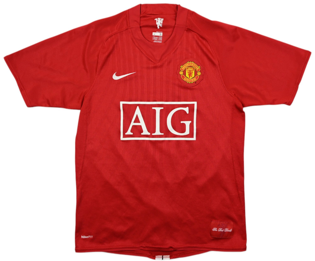 2007-09 MANCHESTER UNITED *RONALDO* SHIRT S