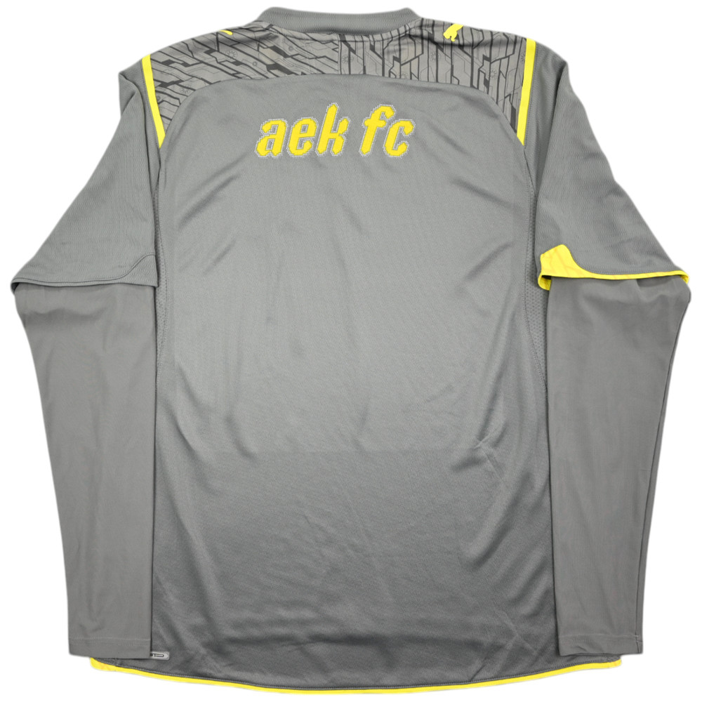 2009-10 AEK ATHENS LONGSLEEVE KOSZULKA XL