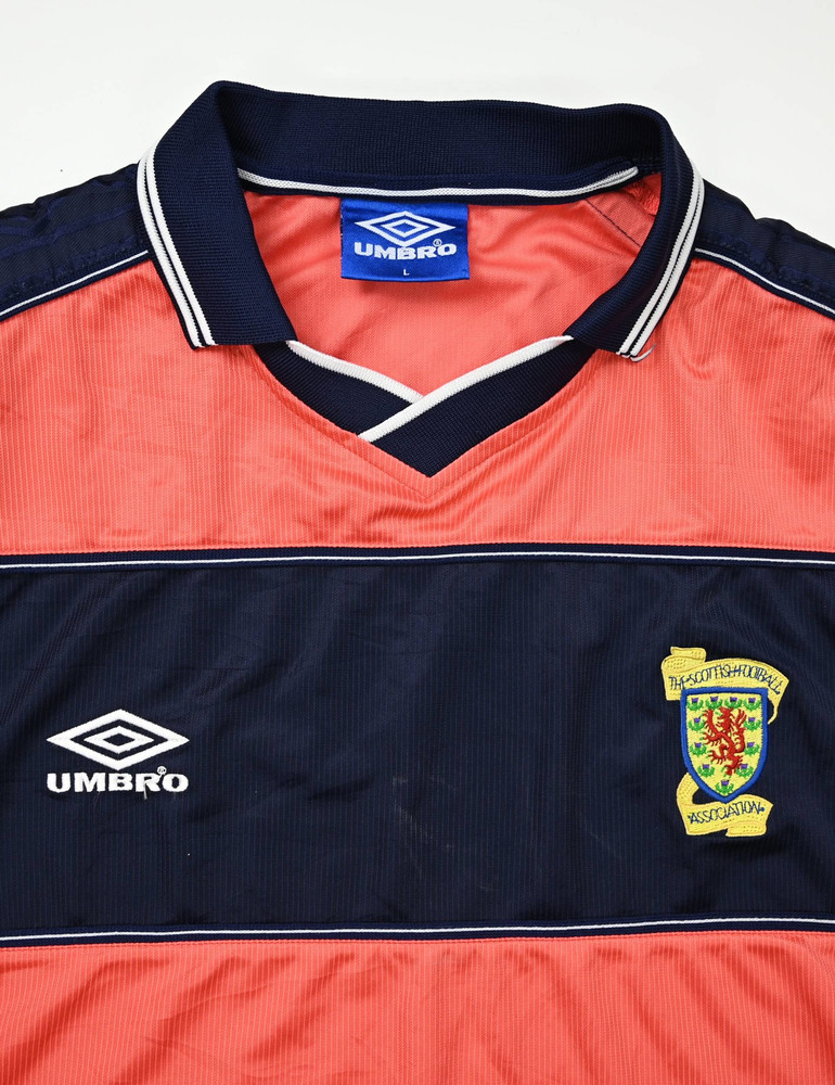 1999-00 SCOTLAND SHIRT L