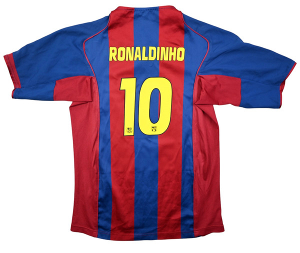 2004-05  BARCELONA *RONALDINHO* KOSZULKA XL. BOYS