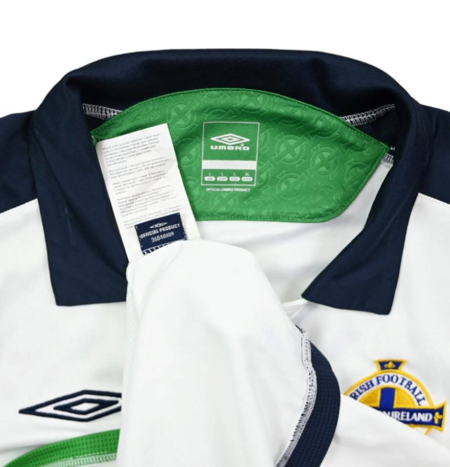 2009-10 NORTHEN IRELAND SHIRT L