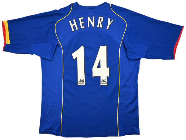 2004-06 ARSENAL *HENRY* KOSZULKA L