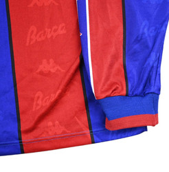 1995-97 BARCELONA LONGSLEEVE KOSZULKA S