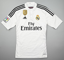 2014-15 REAL MADRID SHIRT XS