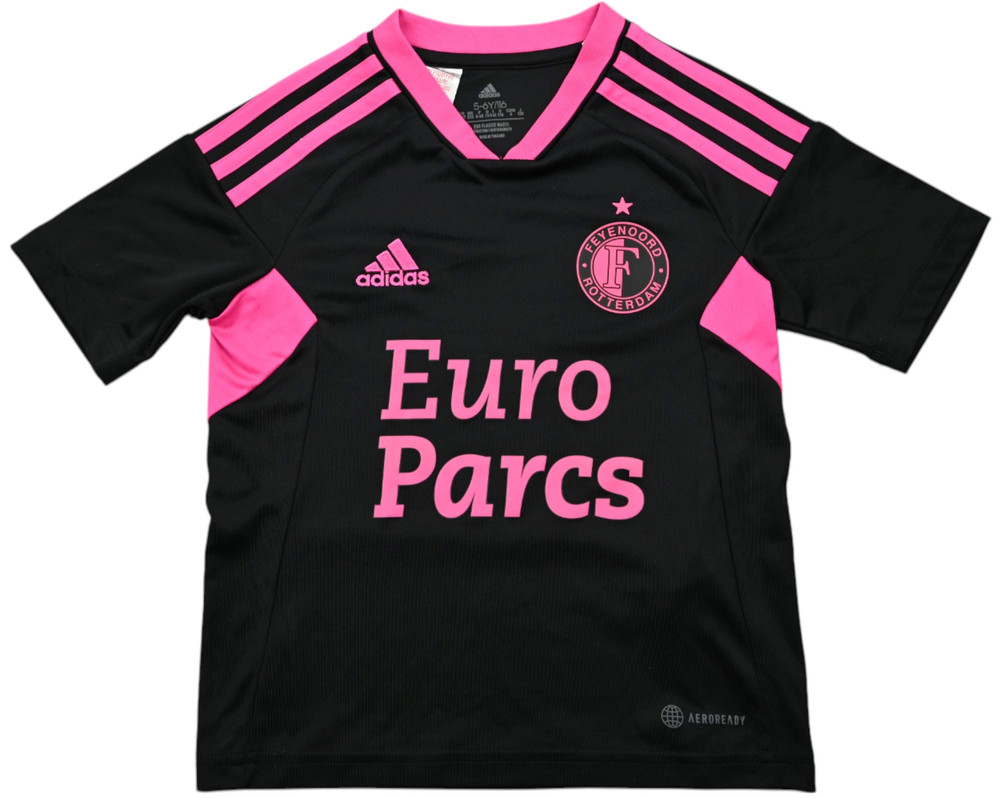 2022-23 FEYENOORD ROTTERDAM SHIRT XXS. BOYS