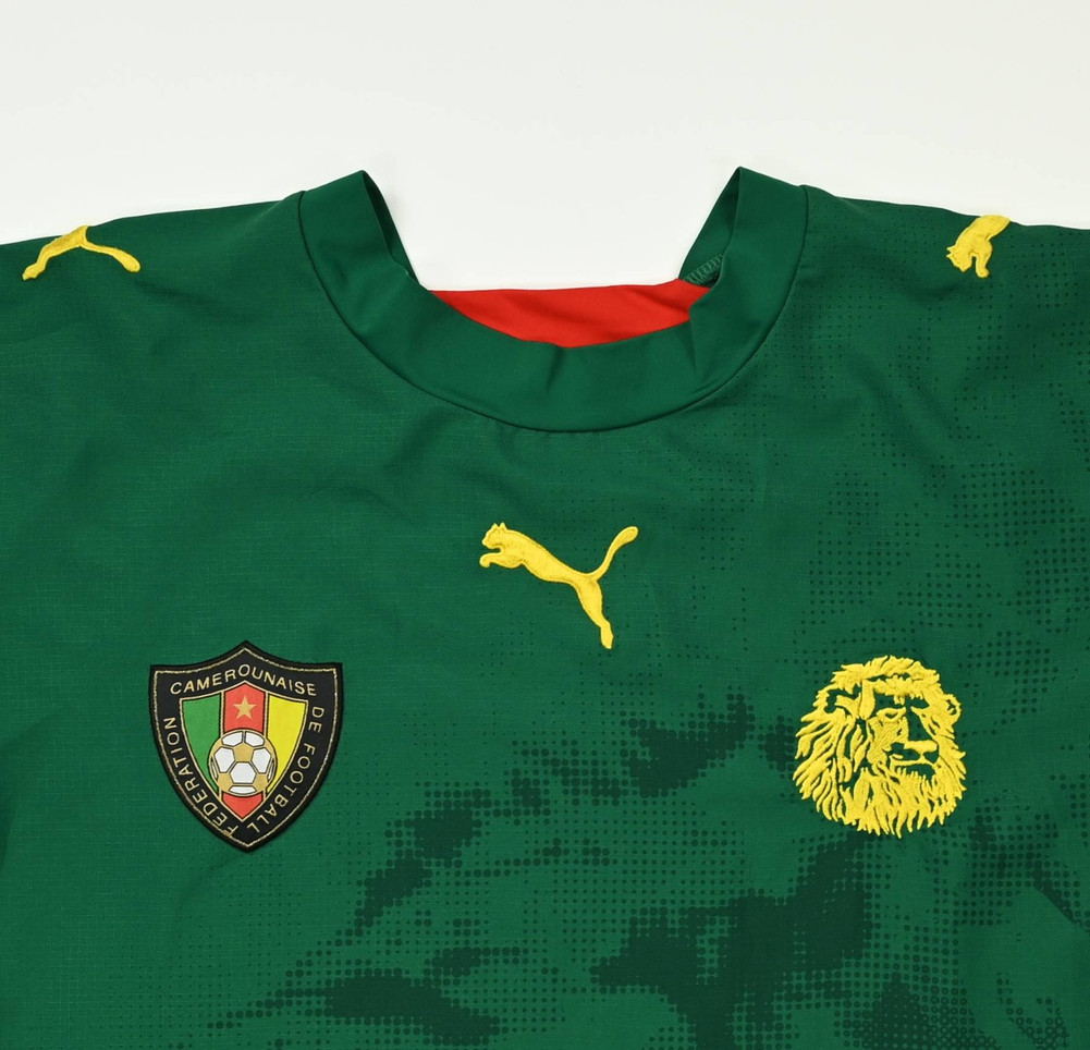 2006-08 CAMEROON SHIRT L