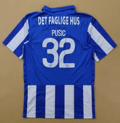 2013-14 ESBJERG FB *PUSIC* SHIRT S