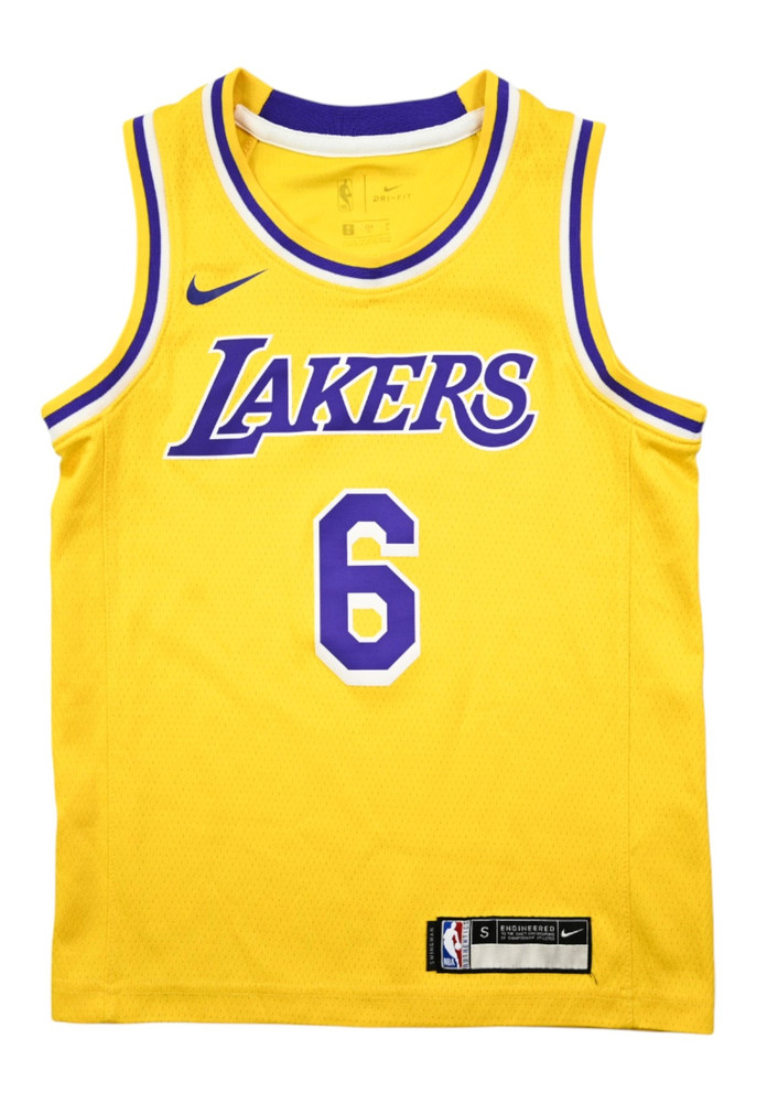 LOS ANGELES LAKERS *JAMES* NBA SHIRT S. BOYS