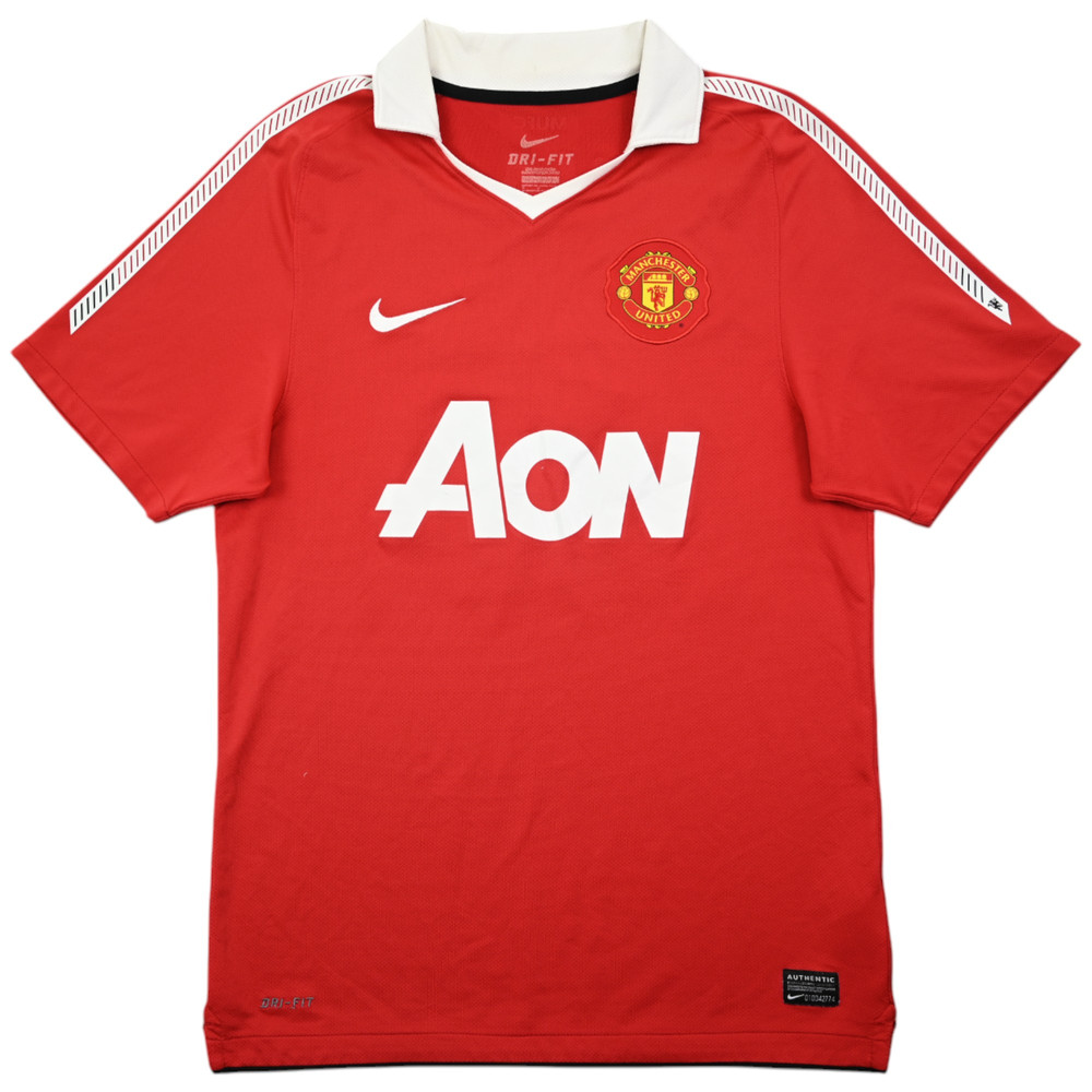 2010-11 MANCHESTER UNITED *J.EVANS* SHIRT S