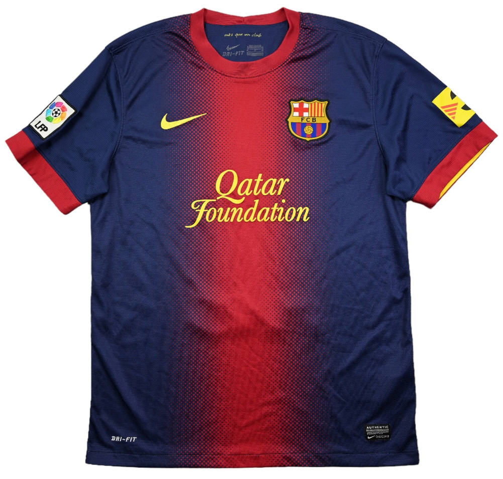 2012-13 FC BARCELONA *MESSI* SHIRT M