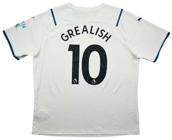 2021-22 MANCHESTER CITY *GREALISH* SHIRT XL