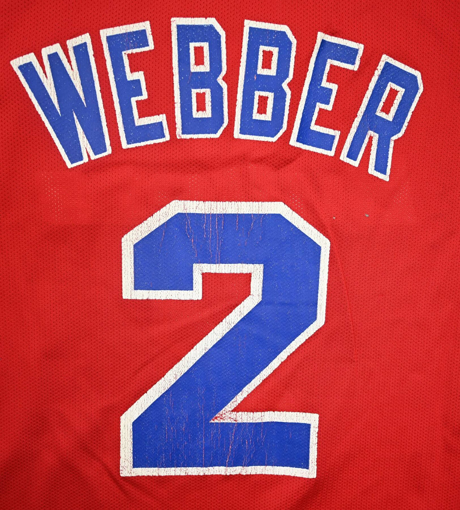 WASHINGTON BULLETS *WEBBER* NBA KOSZULKA XL