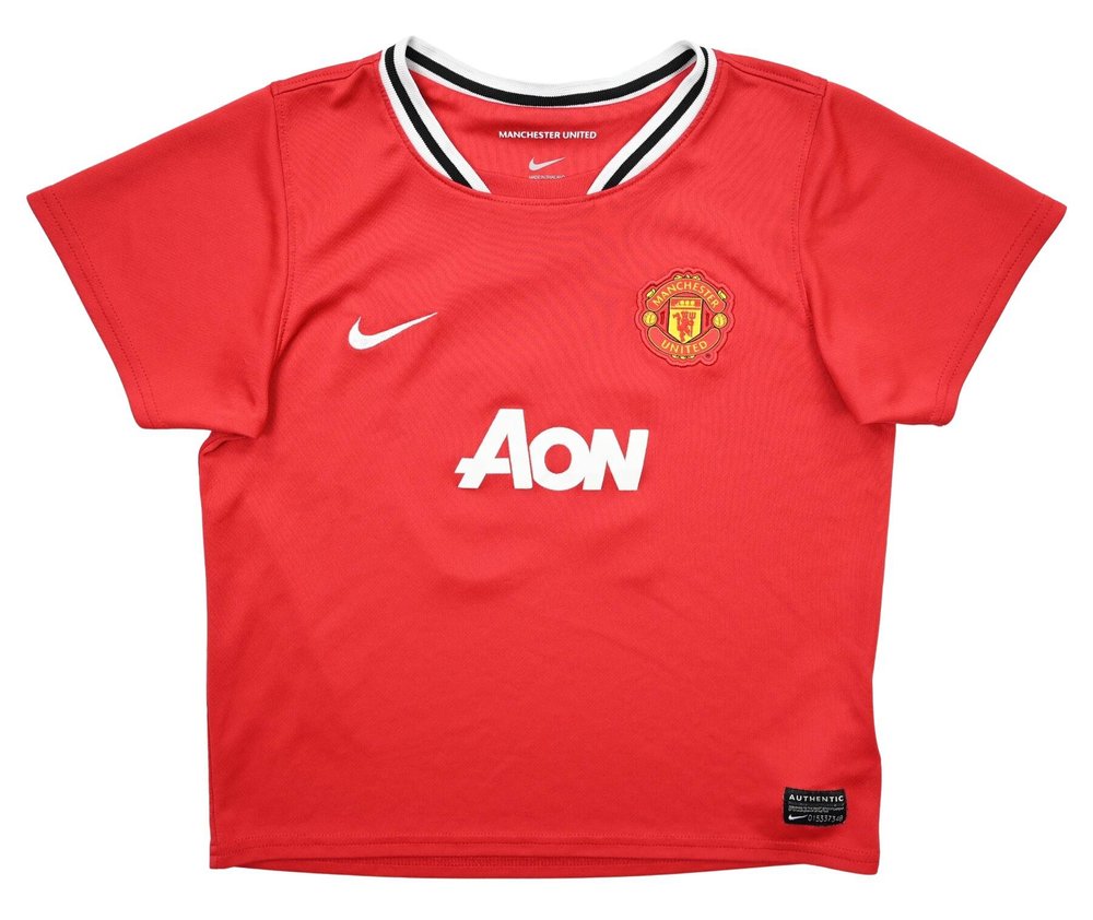 2011-12 MANCHESTER UNITED *CHICHARITO* SHIRT XL. BOYS