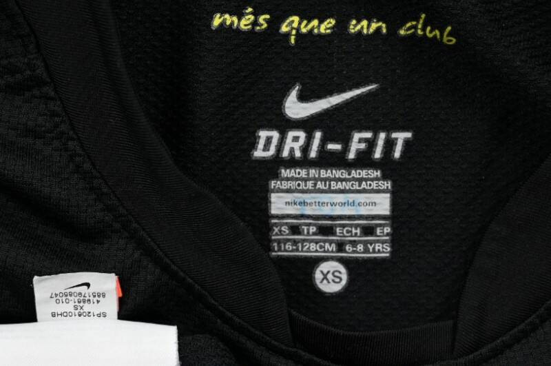 2011-12 FC BARCELONA SHIRT XS. BOYS