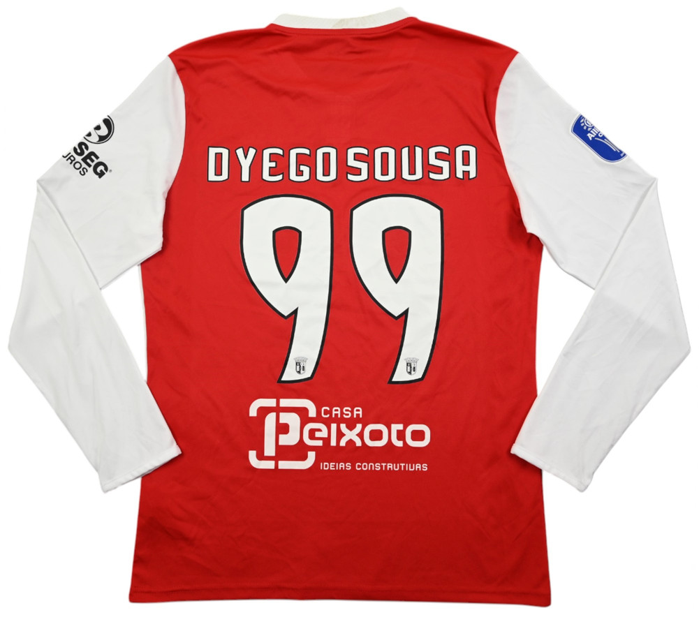 2018-19 BRAGA *DYEGO SOUSA* LONGSLEEVE KOSZULKA XL