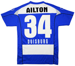 2007-08 DUISBURG *AILTON* SHIRT S