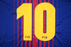 2017-18 FC BARCELONA *MESSI* SHIRT 2XL